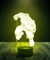 Lampka LED 3D Plexido Hulk