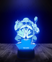 Lampka LED 3D Plexido Dragon Ball Dziadek