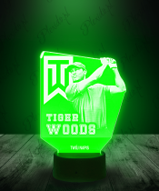 Lampka LED 3D Plexido Tiger Woods Golf