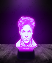 Lampka LED 3D Piosenkarz Prince