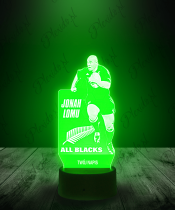 Lampka LED 3D Plexido Jonah Lomu Rugby - 2