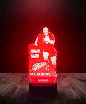 Lampka LED 3D Plexido Jonah Lomu Rugby