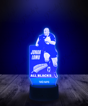 Lampka LED 3D Plexido Jonah Lomu Rugby