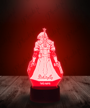 Lampka LED 3D Plexido Gra Devil May Cry