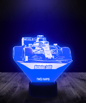 Lampka LED 3D Plexido Nicholas Latifi Formuła 1 - 3