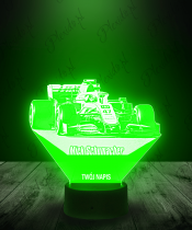 Lampka LED 3D Plexido Mick Schumacher Formuła 1 - 3