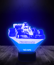 Lampka LED 3D Plexido Mick Schumacher Formuła 1 - 2