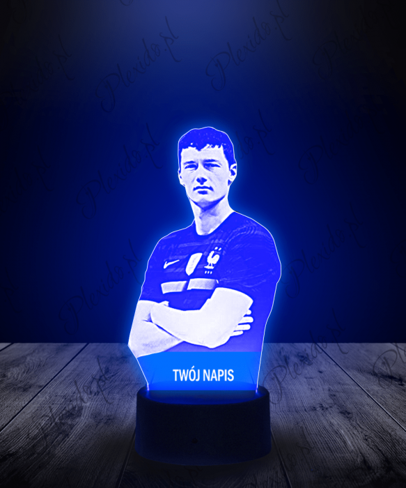 Lampka LED 3D Plexido Benjamin Pavard - 1