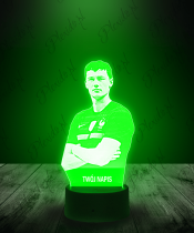 Lampka LED 3D Plexido Benjamin Pavard - 3