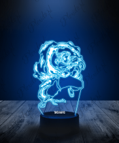 Lampka LED 3D Plexido Rengoku Demon Slayer