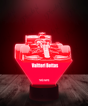 Lampka LED 3D Plexido Valtteri Bottas - 2