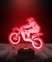 Lampka LED 3D Plexido Motocross Enduro - 2