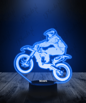 Lampka LED 3D Plexido Motocross Enduro