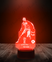 Lampka LED 3D Plexido Paul Pogba - 3