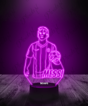 Lampka LED 3D Plexido Leo Messi PSG - 2