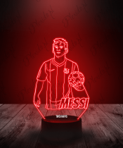 Lampka LED 3D Plexido Leo Messi FCB