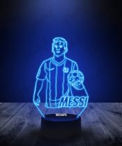 Lampka LED 3D Plexido Leo Messi FCB