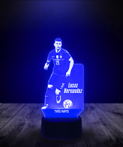 Lampka LED 3D Plexido Lucas Hernandez - 2