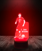 Lampka LED 3D Plexido Lucas Hernandez - 3