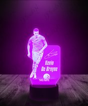 Lampka LED 3D Plexido Kevin De Bruyne - 2