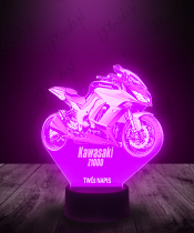 Lampka LED 3D Plexido Motocykl Kawasaki Z1000 - 2