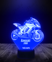 Lampka LED 3D Plexido Motocykl Kawasaki Z1000