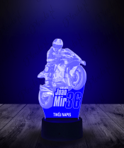 Lampka LED 3D Plexido Moto Gp Joan Mir
