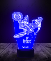 Lampka LED 3D Plexido Motocross Eli Tomac