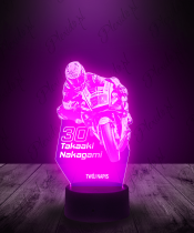 Lampka LED 3D Plexido Moto Gp Takaaki Nakagami - 3