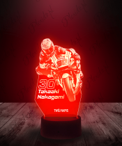 Lampka LED 3D Plexido Moto Gp Takaaki Nakagami - 2