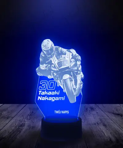 Lampka LED 3D Plexido Moto Gp Takaaki Nakagami