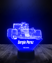 Lampka LED 3D Plexido Sergio Perez