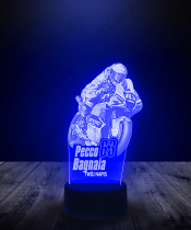 Lampka LED 3D Plexido Moto Gp Pecco Bagnaia