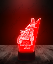 Lampka LED 3D Plexido Motocross Musquin Marvin - 3