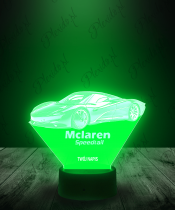 Lampka LED 3D Plexido Auto Mclaren Speedtail - 2