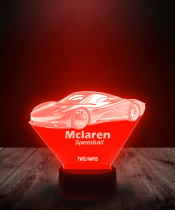 Lampka LED 3D Plexido Auto Mclaren Speedtail - 3