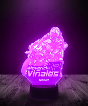 Lampka LED 3D Plexido Moto Gp Maveric Vinales - 2