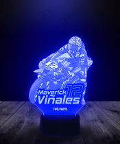 Lampka LED 3D Plexido Moto Gp Maveric Vinales