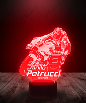 Lampka LED 3D Plexido Moto Gp Danilo Petrucci - 1