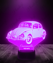 Lampka LED 3D Plexido Samochód Coccinelle - 1
