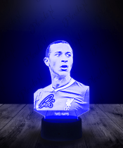 Lampka LED 3D Plexido Piłkarz Thiago Alcantara - 1