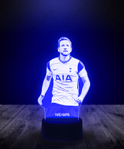 Lampka LED 3D Plexido Piłkarz Tottenham Hotspur Klub - 3