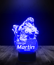 Lampka LED 3D Plexido Moto Gp Jorge Martin - 2