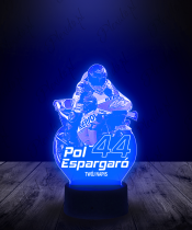 Lampka LED 3D Plexido Moto Gp Pol Espargaro - 3