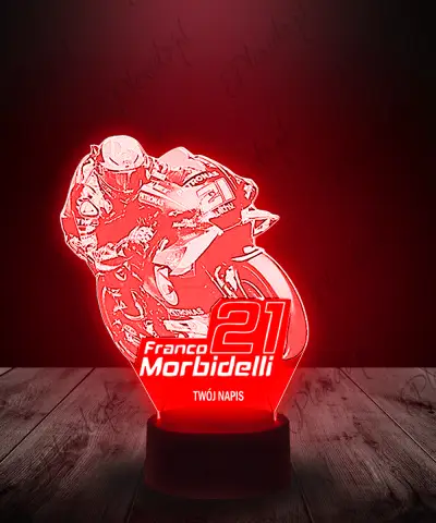 Lampka LED 3D Plexido Moto Gp Franco Mirbidelli - 2