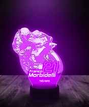 Lampka LED 3D Plexido Moto Gp Franco Mirbidelli - 3