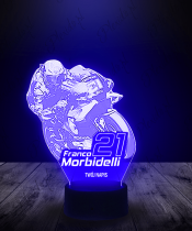 Lampka LED 3D Plexido Moto Gp Franco Mirbidelli - 4