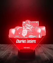 Lampka LED 3D Plexido Formuła 1 Charles Leclerc - 1