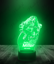 Lampka LED 3D Plexido Moto Gp Jack Miller - 2