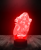 Lampka LED 3D Plexido Moto Gp Jack Miller - 1